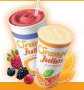 Orange Julius Fruit Drink or Premium Fruit Smoothie