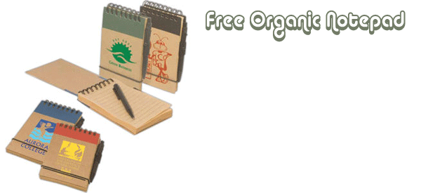 Organic Notepad FREE Organic Notepad