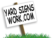 Yard Sign FREE Yard Sign
