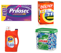 P and G Samples FREE Pantene, Tide, Cascade, Bounce, and Prilosec Samples