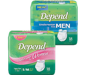 depends1 FREE Depend Sample Kit for Women or Men