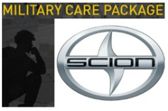 Military Care Package Military Care Package w240 h240 FREE Care Package From Scion for Military Personnel