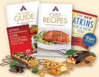 Atkins Atkins FREE 3 Atkins Bars Kit, Carb Counter Book + More