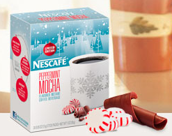 Nescafe Peppermint Mocha Coffee Nescafe Peppermint Mocha Coffee FREE Sample of Nescafe Peppermint Mocha Coffee