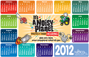 2012 Noisy Planet Calendar