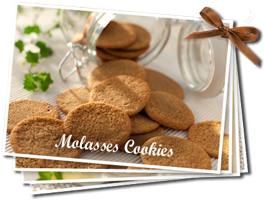 Crosbys cookies FREE Crosbys Molasses Recipe Cards