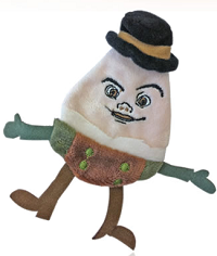 Humpty Dumpty Crinkling Paw-Toy