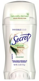 1 2 FREE Sample of Secret Natural Minerals Deodorant For Freebie Friday