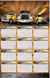 2012 Freightliner Vocational Calendar