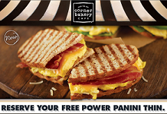 Power Panini Thin at The Corner Bakery Cafe