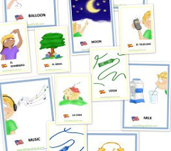 BLINGuals Flash Card FREE Sample Of BLINGuals Flash Card