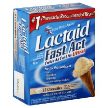 Lactaid Lactaid1 FREE Lactaid Fast Act Dietary Sample