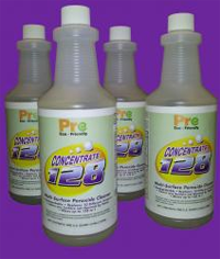 Concentrate-128 Concentrate 128 FREE Sample of Concentrate128 Peroxide Cleaning Solution