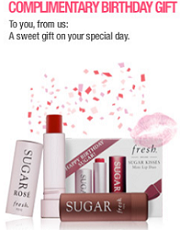 FREE Fresh Sugar Kisses Lip at Sephora