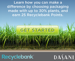 RecycleBank Points From Dasani 25 FREE RecycleBank Points From Dasani 