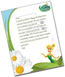 Tink-Letter Tink Letter FREE Tink Pixie Perfect Printable Fairy Letter