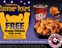 FREE Orange Chicken at Panda Express