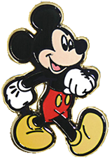 mickey pin FREE Mickey Mouse Pin