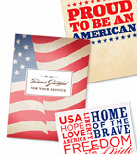 Shutterfly Card for Troops Create a FREE Thank You Cards For Our Troops From Shutterfly