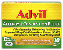 Advil Allergy and Congestion Possible FREE Advil Allergy & Congestion 
