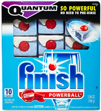 Finish Quantum Dishwashing FREE Finish Quantum with Power Gel Dishwashing Sample