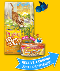 Friskies Rise Shine Cat Food FREE Can of Friskies Rise & Shine Cat Food Coupon