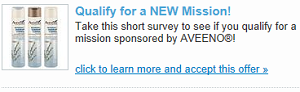 Possible FREE Aveeno Nourish+ Dandruff Control Products Aveeno sample Possible FREE Aveeno Nourish+ Dandruff Control Products