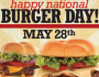 FREE Classic Burger at Back Yard Burgers