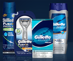 Gillette Product FREE Gillette Product for Men 