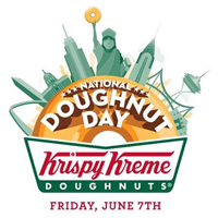 Krispy Kreme National Doughnut Day FREE Krispy Kreme Doughnut on June 7th