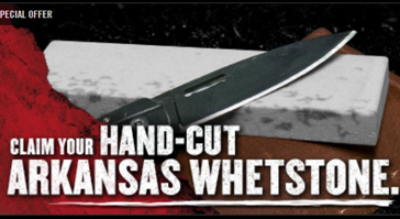 Hand Cut Arkansas Whetstone FREE Hand Cut Arkansas Whetstone From Copenhagen
