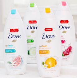 How do you get free samples from Dove?