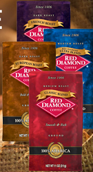 FREE Red Diamond Coffee Sample